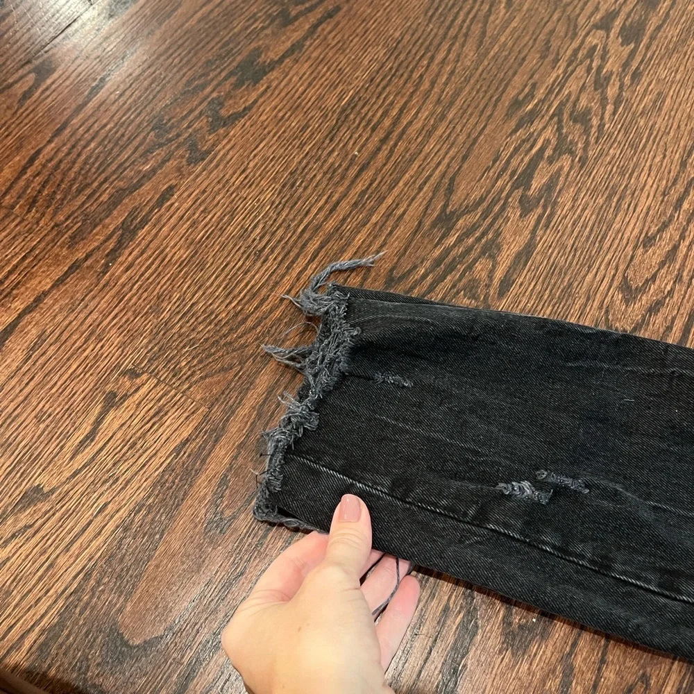 Abercrombie & Fitch Dark Wash High Rise Jeans - Picture 4 of 4